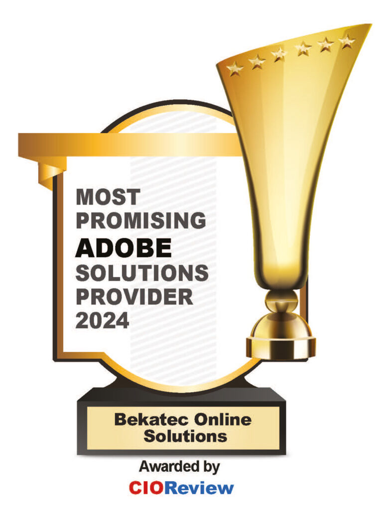 Award graphic for Most Promising Adobe Solutions Provider 2024